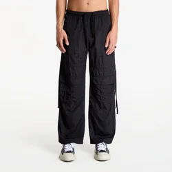 Hlače Palm Angels Curved Logo Draws Cargo Pants Black/ Off White L