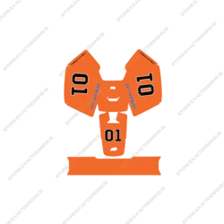 General Lee – Nalepka za Mammotion robotske kosilnice – Luba Mini