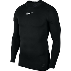Nike M NP TOP LS COMP, muška majica dug rukav za fitnes, crna