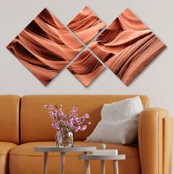 Wallity slika 4MDF3297900, 60x115 cm, 4 dijela