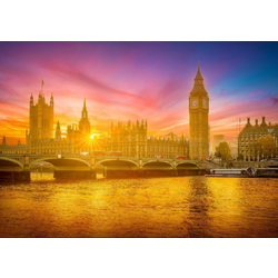 Enjoy - Puzzle London v ognju - 1 000 kosov
