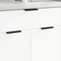 Drška 725 pcs Crna 120 x 39.6 x 17 mm Aluminij