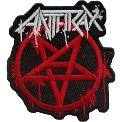 Anthrax Pent Logo Iron-On Patch
