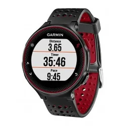 Sportski GPS sat za trčanje Garmin Forer 235 WHRM Black/Red
