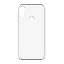 Maska za telefon ULTRA TANKI SILIKON za Samsung A11, Bela
