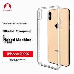 Snowkids Maska za mobilni telefon iPhone X / iPhone XS, Providna