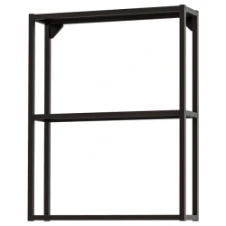 ENHET Zidni okvir s policama, boja antracita, 60x15x75 cm