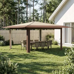 VIDAXL paviljon, 4x4 m