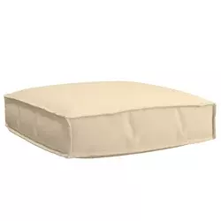 Jastuk Oxford tkanina Bež 60 x 60 x 12 cm