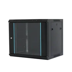 Rack orman nazidni, 18U, 600x600, staklena vrata
