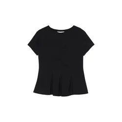 Pull&Bear Bluza črna