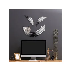 Wallxpert Dekorativni zidni dodatak Love Birds 1