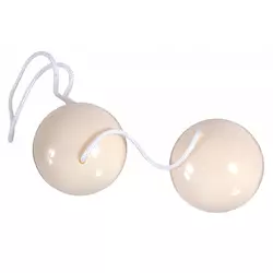 Bele japanske kuglice za vaginalnu stimulaciju SEVCR00106