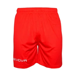 Givova Športne hlače rdeča/off-bela