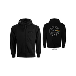 Pink Floyd Circle Logo (Back Print) Black XL Kapuco