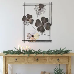 Wallity Zidna dekoracija Weinan 2, 50x70x4cm, Crna