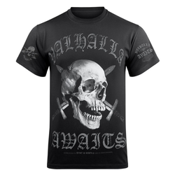 Majica moška - SKULL - VICTORY OR VALHALLA - VOV021KM