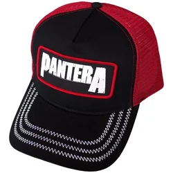Pantera B&W Patch Kapa Black & Red UNI