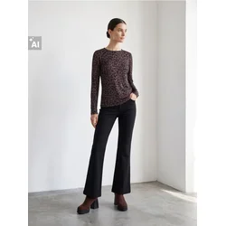 Sinsay - Bluza sa dugim rukavima u leopard printu - šareno
