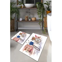 Lessentiel Maison Set 2 prostirke za kupatilo Šareni