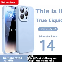 Divi Maska za mobilni telefon iPhone 14 Pro, Svetloplava