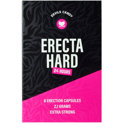 Erekcijske kapsule Devils Candy Erecta Hard, 6 kom