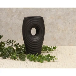 Dekordom vaza buco wjm3279 25cm - black - n43 ( 024346 )