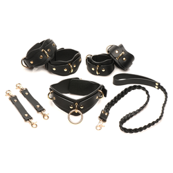 Bedroom Bliss Lovers Restraints Set Black