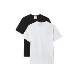 Calvin Klein Majica črna / bela