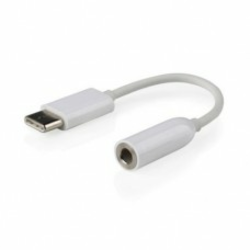 USB Type-C na 3.5mm audio adapter kabl Gembird CCA-UC3.5F-01-W