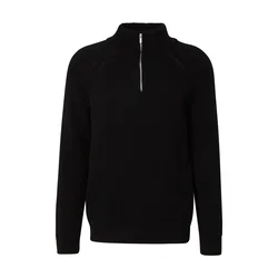DAN FOX APPAREL Pulover Essential črna