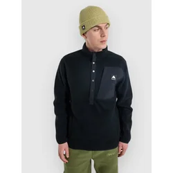 Burton Cinder Half-Zip Fleece Sweater true black