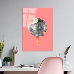 Wallity Slika od kalenog stakla 45x65cm