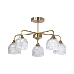 Luster na šipci 5xE14/60W/230V zlatna
