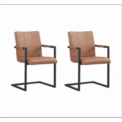 MID.YOU NIHAJNI STOL – SET, tekstil rjava