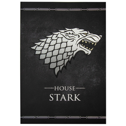 Game Of Thrones - House Stark Notebook