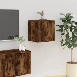 Zidni TV ormarić Boja dimljenog hrasta 40x34,5x40 cm
