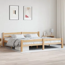 Okvir za krevet od masivne borovine 200 x 200 cm