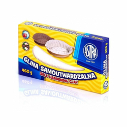 Astra Samoporjavitvena glina 460g Bela, 83810908