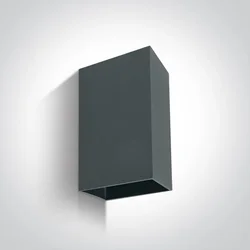 ZIDNA SVJETILJKA led 2X3W/3000K/IP54 ANTRACIT
