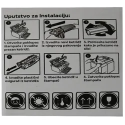 Toner Gembird W1106X , 106A 107/135 zam. kaseta za HP Veci kapacitet 2k (sa cipom)