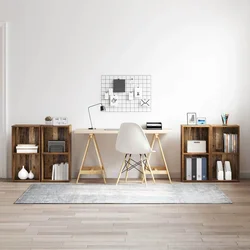 Set TV komoda Zidne 4 pcs Staro drvo 37 x 37 x 72 cm