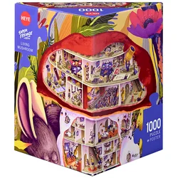 Heye - Puzzle Superfreunde: Živa goba - 1 000 kosov
