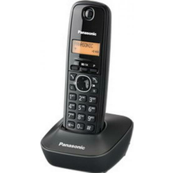 PANASONIC bežični telefon KX-TG 1611, crni