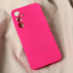 Torbica Teracell Soft Velvet za Samsung A556B Galaxy A55 5G pink