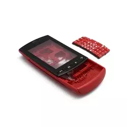 TERACELL Maska za Nokia 303 Asha crvena