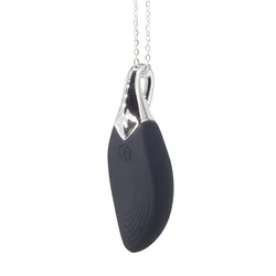 Lola games Klitoralni vibrator Vibrating necklace Liberty Leaf Black