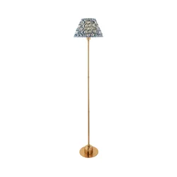 Endon 114778 - LED prigušiva punjiva stojeća lampa BURLEY LED/1,5W/5V mesing/plava