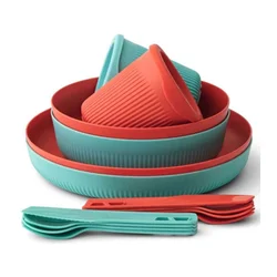 SET PRIBOR ZA JELO SEA TO SUMMIT PASSAGE ZA DVE OSOBE (14kom) blue+orange