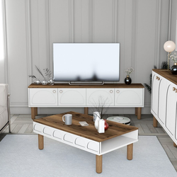 Hanah Home Set TV komoda i klub sto Bohem 854, Beli